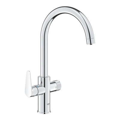 Смеситель для кухни, с возможностью подключения фильтра, хром Grohe Blue Pure BauCurve 30580000