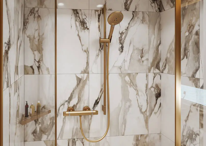 Душевая штанга 650, бронза Hansgrohe Unica S Puro 28632140