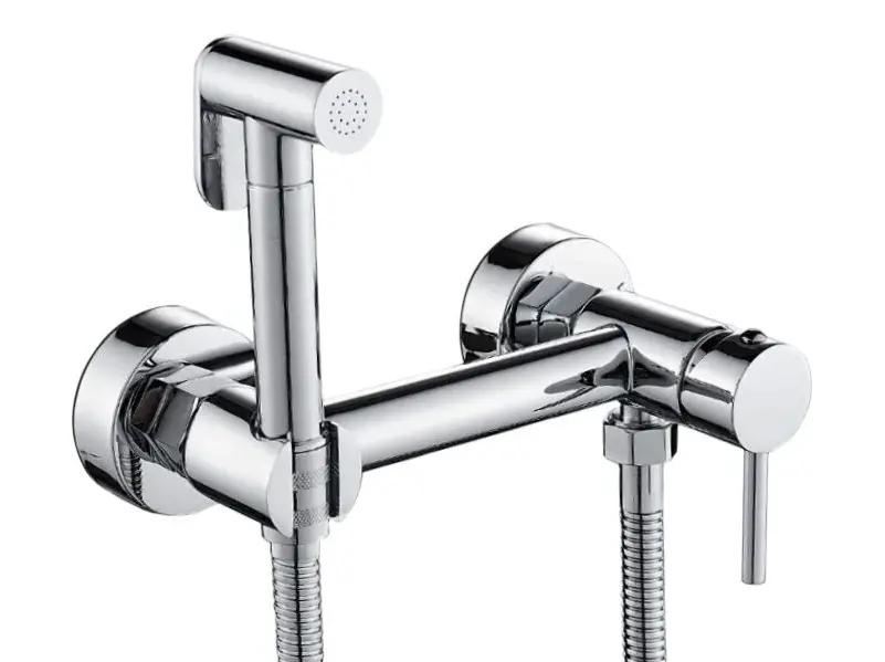 Гигиенический душ со смесителем, встраиваемый, хром ESKO SMH02