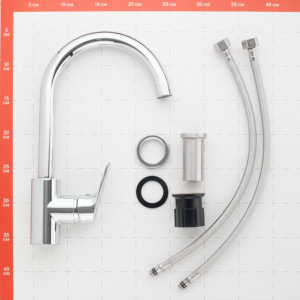 Смеситель для кухни, хром ESKO Asti AT 519