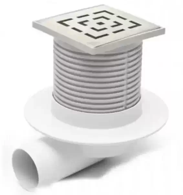 Трап точечный для пола, боковой слив MCH L1425XL