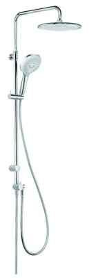 Душевая система с переключателем, без смесителя, хром Kludi Freshline 6709005-00