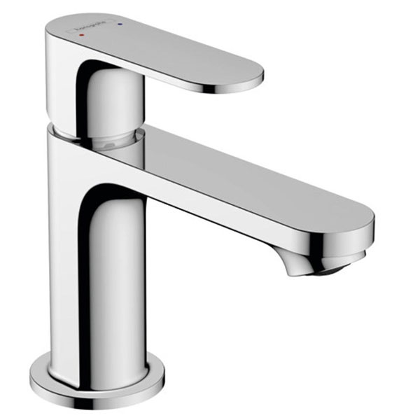 Смеситель для раковины 80, с донным клапаном, хром Hansgrohe Rebris S 72510000