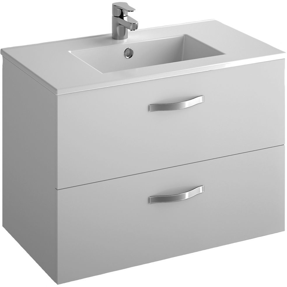 Тумба под раковину 80, блестящий белый Jacob Delafon Ola EB391RU-J5