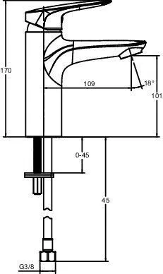Комплект 3в1: Смесители для ванны Jacob Delafon Salute K20030202