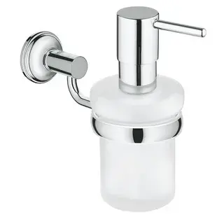 Держатель для стакана, мыльницы, дозатора жидкого мыла, хром Grohe Essentials Authentic 40652000