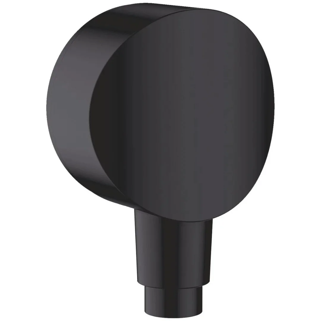 Подключение для душевого шланга, черный Hansgrohe FixFit 26453670