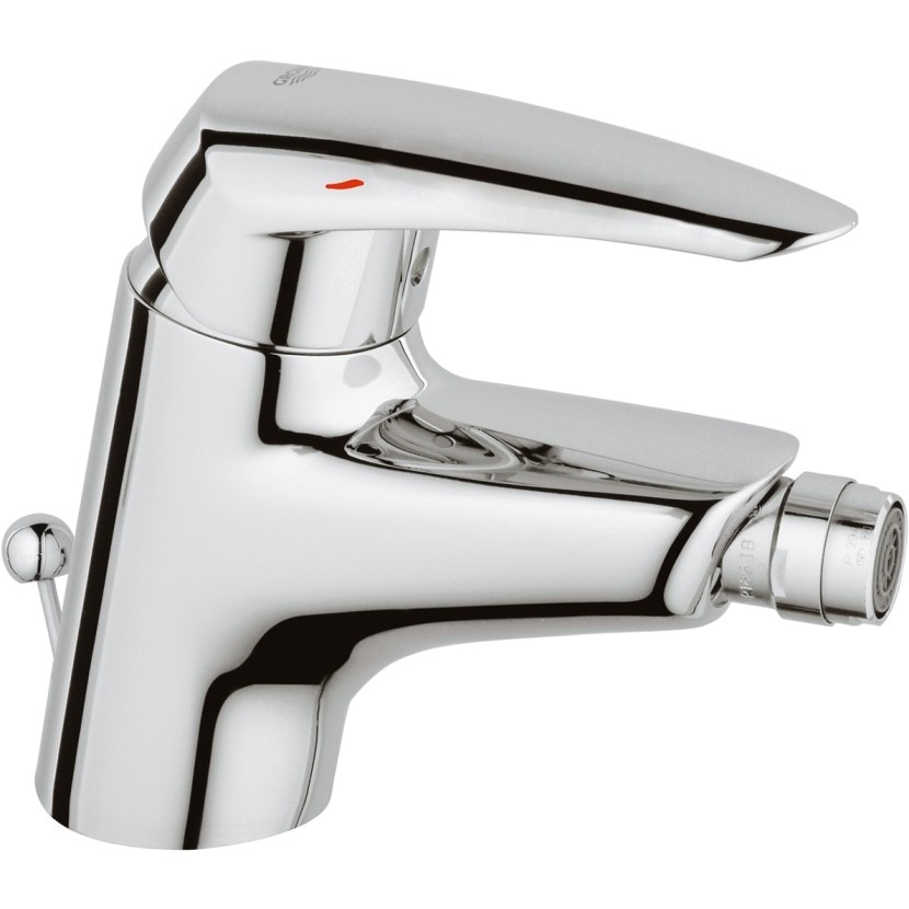 Смеситель для биде с донным клапаном, хром Grohe Eurodisc 33244001