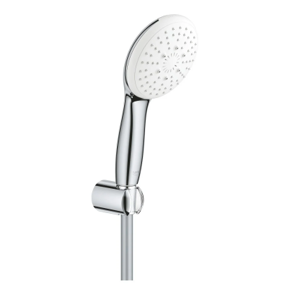 Ручной душ с держателем и шлангом, 3 вида струи, хром Grohe Tempesta 110 27849003
