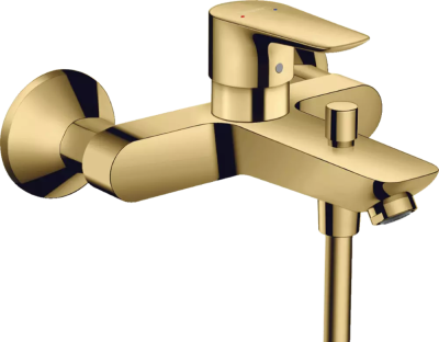 Смеситель для ванны, золото Hansgrohe Talis E 71740990 