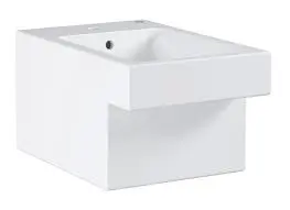 Биде подвесное, с крепежами, альпин-белый Grohe Cube Ceramic 3948600H