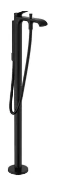 Смеситель для ванны, напольный, черный Hansgrohe Vivenis 75445670 