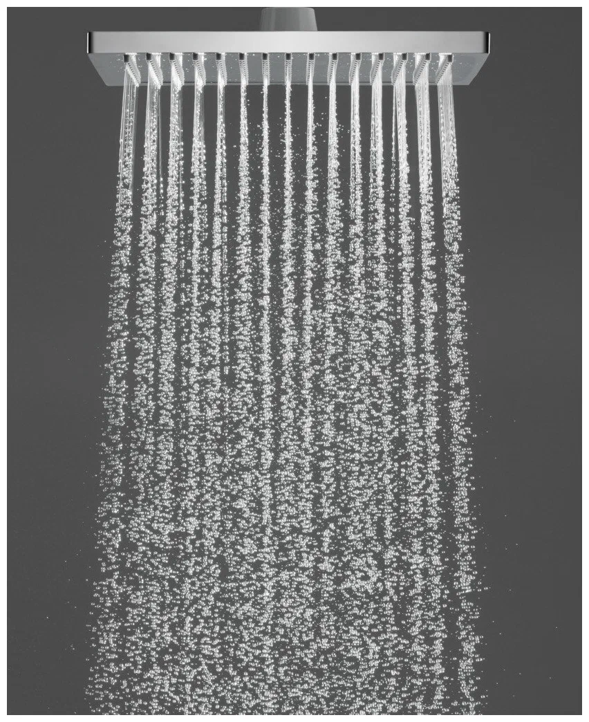 Верхний душ 240, квадратный, хром Hansgrohe Crometta E 26726000