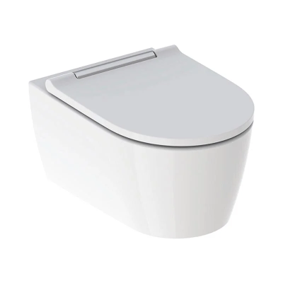 Унитаз подвесной с крышкой-сиденьем Geberit ONE 500.202.01.1