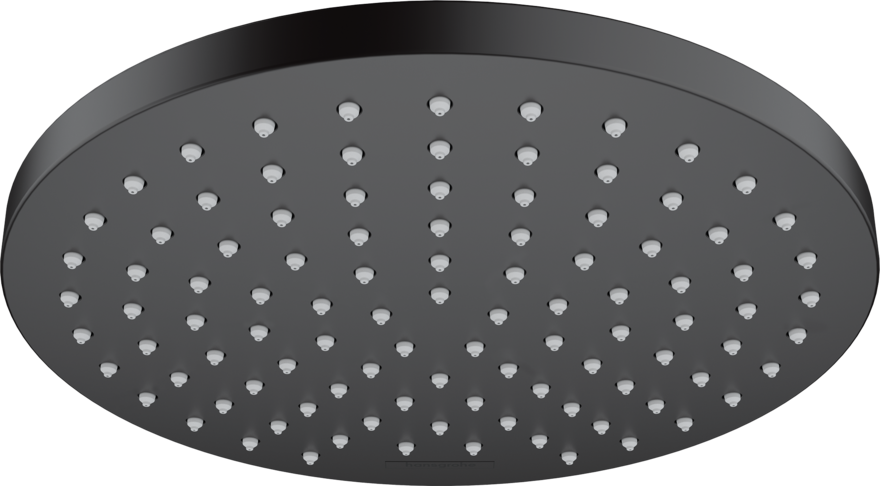 Верхний душ hansgrohe Vernis Blend 200 1jet, матовый черный, 26271670