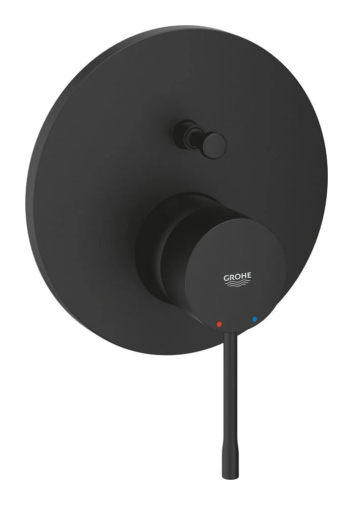 Смеситель для ванны, встраиваемый, черный  Grohe Essence 24167KF1