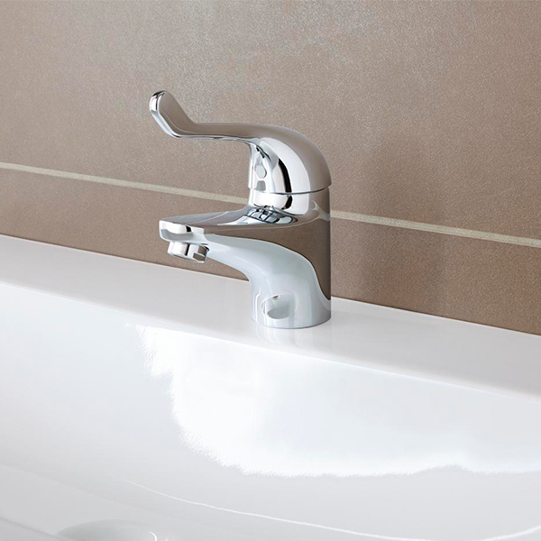 Смеситель для раковины, безопасный, рычаг 120, хром Grohe Euroeco 32789000