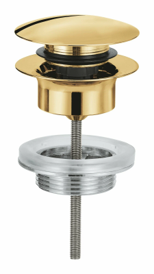 Донный клапан для раковины, универсальный, холодный рассвет глянцевый Grohe 65807GL0