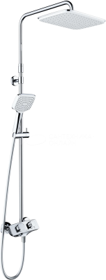 Душевая система с термостатом для душа, хром Kludi Cockpit 8005005-00