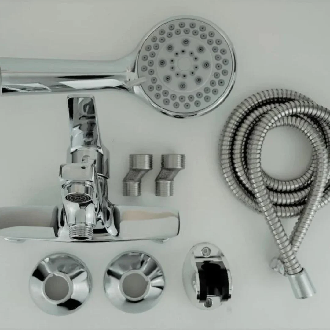 Смеситель для ванны, излив, лейка, хром ESKO Murano MR 54