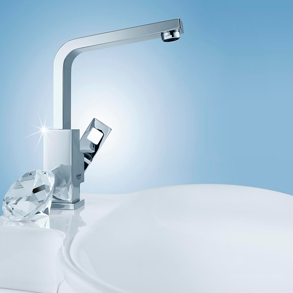 Смеситель для раковины, размер L, хром Grohe Eurocube 23135000