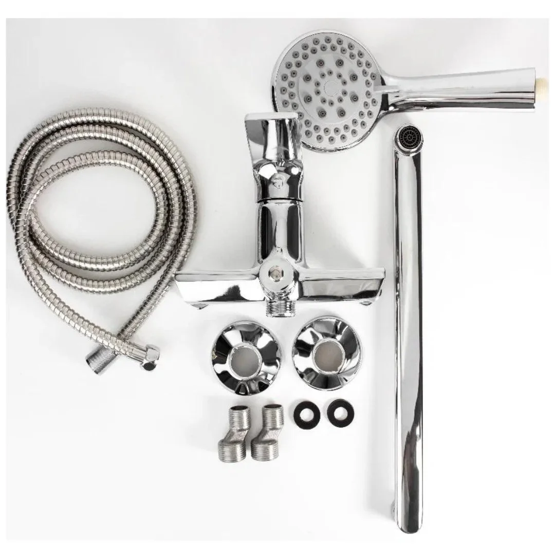 Смеситель для ванны, длинный излив, хром ESKO Eiger EG 31