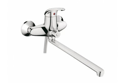 Смеситель для ванны, длинный излив, хром КЛЕВЕР Nega NG 31 