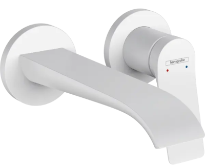 Смеситель для раковины, встраиваемый, белый Hansgrohe Vivenis 75050700