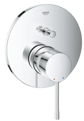 Смеситель для ванны, встраиваемый, хром Grohe Essence 24058001 