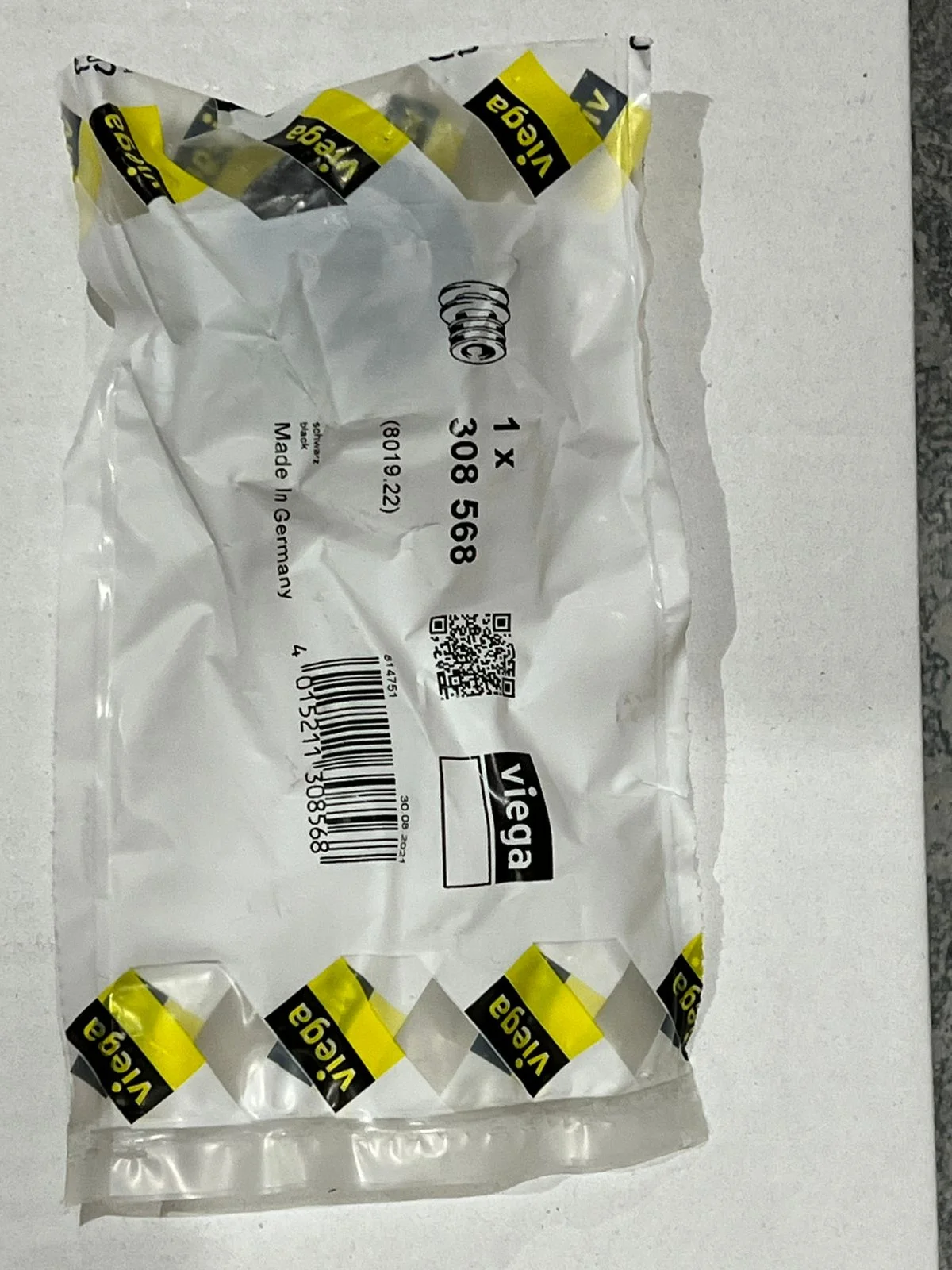 Уплотнительная манжета для писсуара Viega 308568