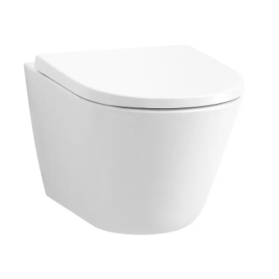 Унитаз подвесной, безободковый, смыв торнадо, белый Jacob Delafon Bastille EDAS102-00