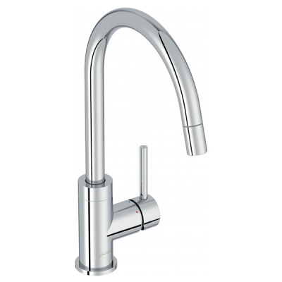 Смеситель для кухни, вытяжной излив, хром Jacob Delafon Edouard E23308-CP