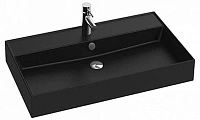 Раковина подвесная 80, черная Jacob Delafon Vivienne EXBI112-NGM