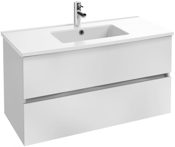 Тумба под раковину 100, блестящий белый Jacob Delafon Tolbiac EB2383-J5