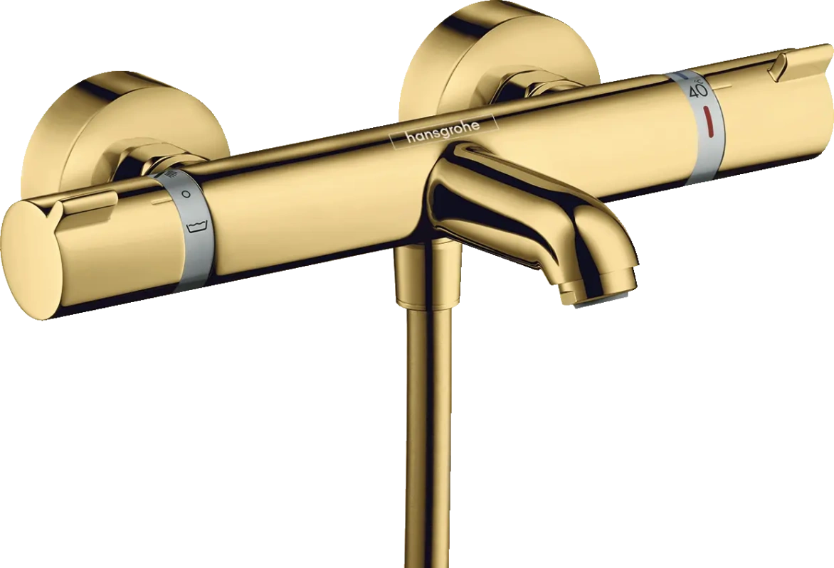 Термостат для ванны, золото Hansgrohe Ecostat Comfort 13114990