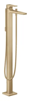 Смеситель для ванны, напольный, бронза Hansgrohe Metropol 32532140 