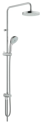 Душевая система с переключателем, без смесителя, хром Grohe Tempesta Rustic 27399000