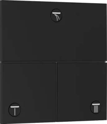 Термостат для душа, встраиваемый, черный Hansgrohe ShowerSelect Comfort E 15573670