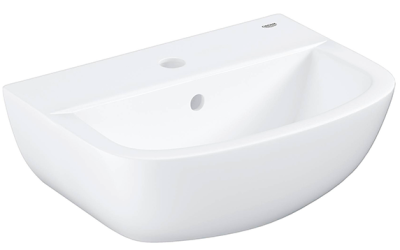 Мини-раковина настенная 45, без крепежей, альпин-белый Grohe Bau Ceramic 39424000