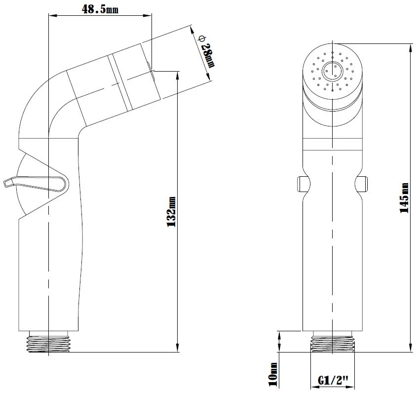 Гигиенический душ, хром ESKO HHS100