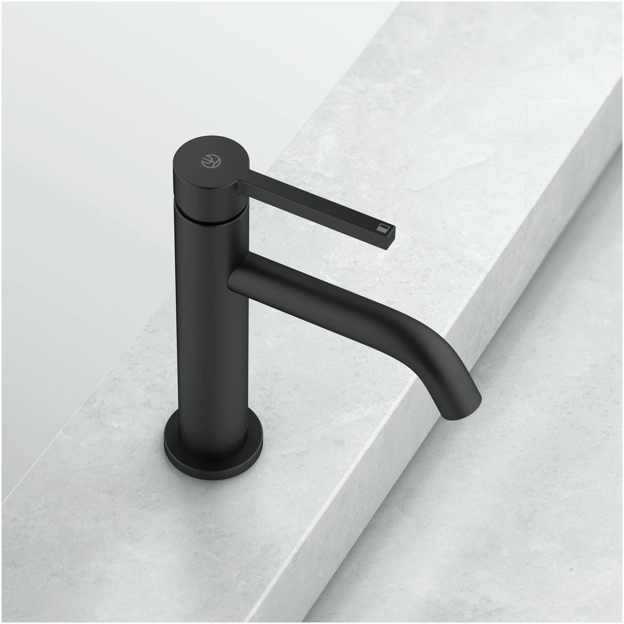 Смеситель для раковины, черный Kludi Nova Fonte Pura 202883915