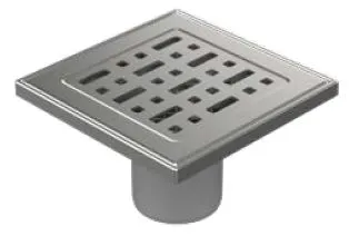 Трап точечный для пола, D50, прямой подвод, под плитку MCH F1397