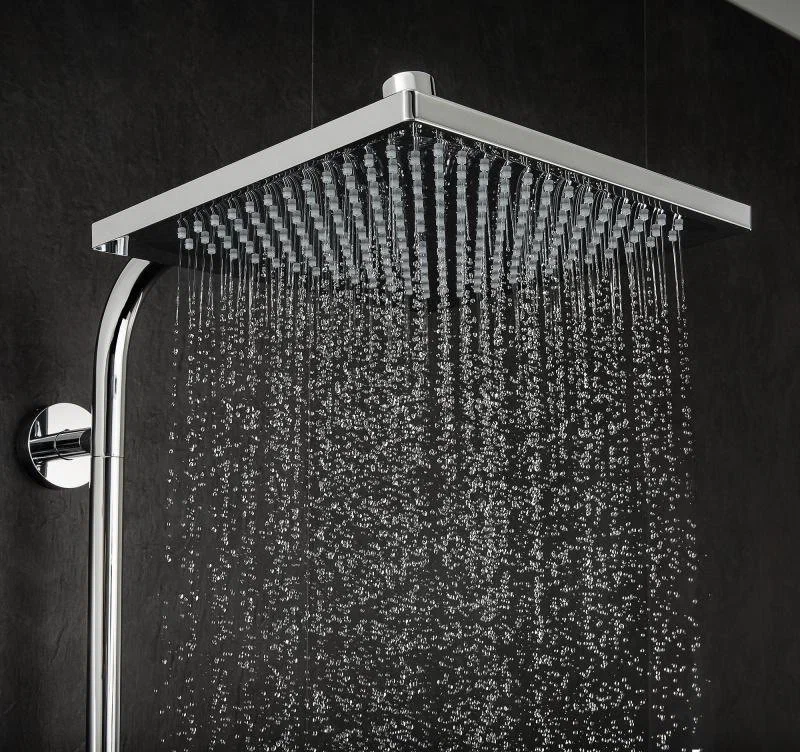 Душевая система с термостатом для ванны, хром Hansgrohe Crometta 240 Showerpipe 27298000