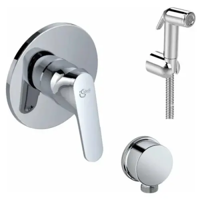 Гигиенический душ со смесителем, встраиваемый, хром Ideal Standard Idealspray B0040AA