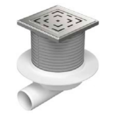 Трап точечный для пола, боковой слив MCH L1425NXL