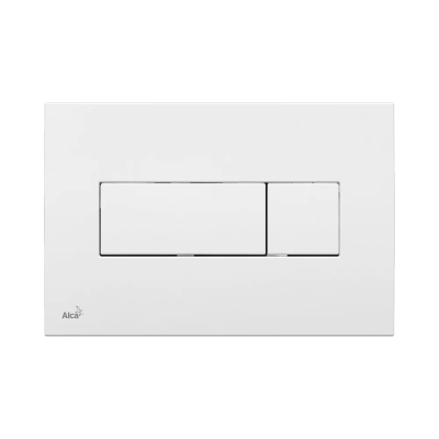 Панель смыва, белая Alcaplast M370