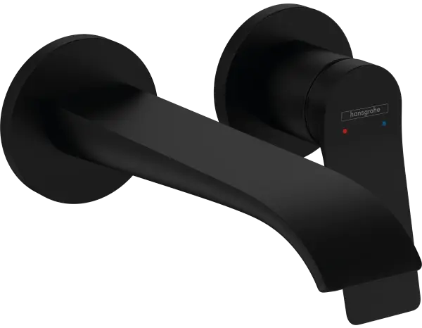 Смеситель для раковины, встраиваемый, черный Hansgrohe Vivenis 75050670