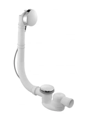 Слив-перелив для ванны, хром Jacob Delafon Doble E6D015-CP