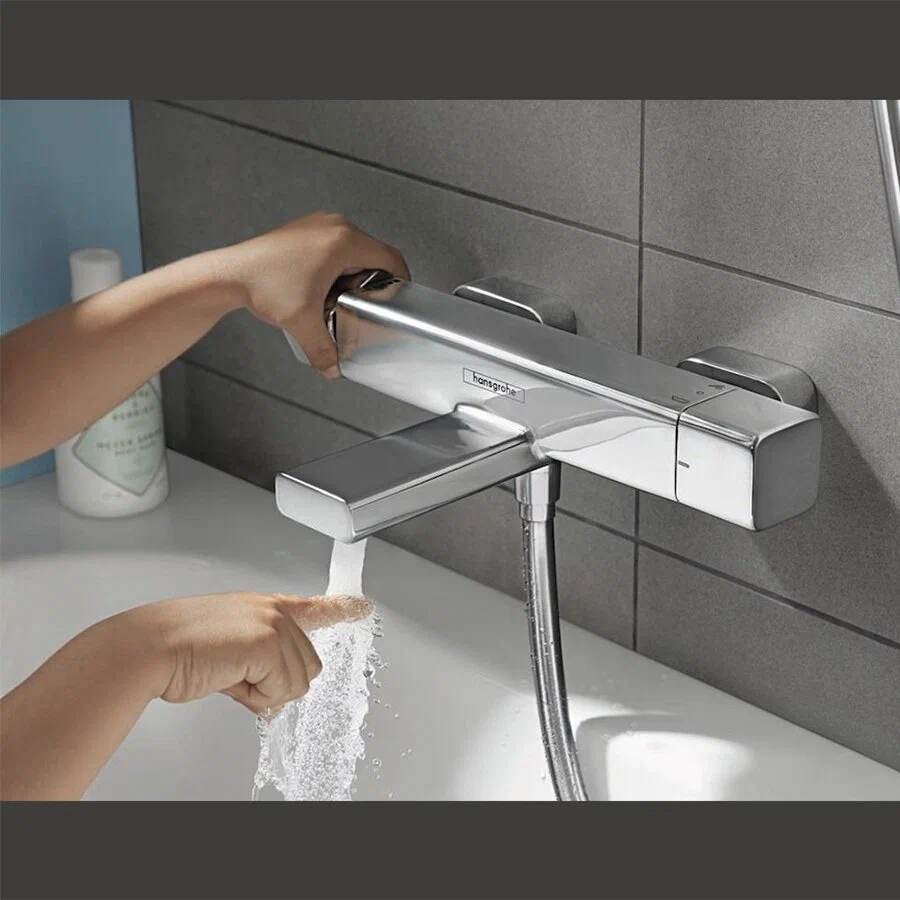 Термостат для ванны, хром Hansgrohe Ecostat E 15774000