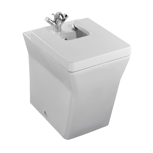 E4814-00 REVE Напольное биде с крышкой-сиденьем белый
